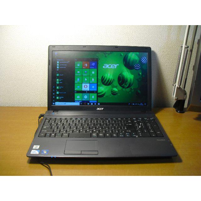 Acer(エイサー)の(うきら)様専用 acer TravelMate 5335 Windows 10 スマホ/家電/カメラのPC/タブレット(ノートPC)の商品写真