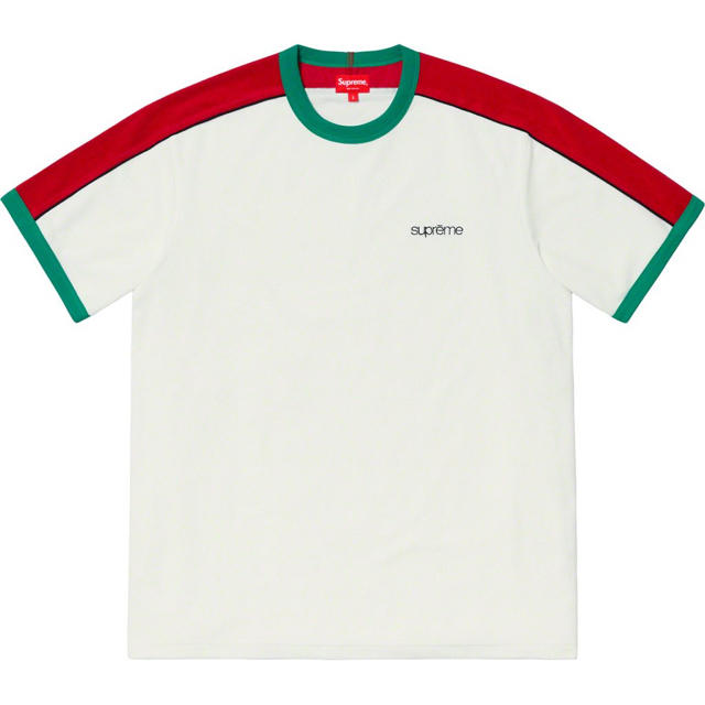 Supreme Shoulder Stripe Terry S/S Top