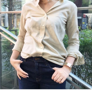 マディソンブルー(MADISONBLUE)のマディソンブルー リネンシャツ MADAME SHIRT LINEN(シャツ/ブラウス(長袖/七分))