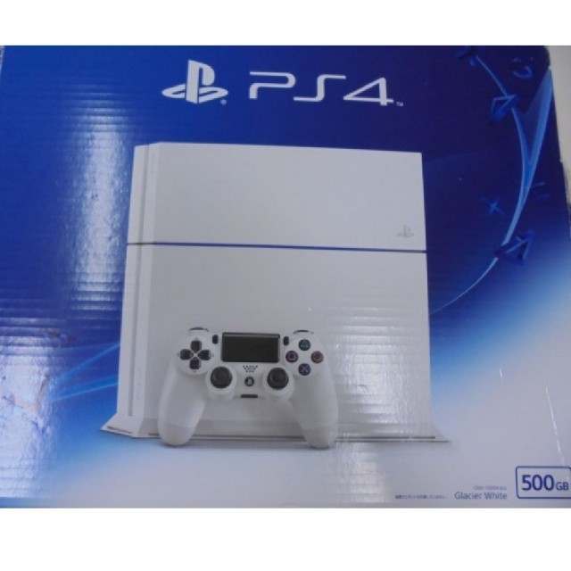 PS4 グレイシャー・ホワイト 500GB (CUH-1200AB02)