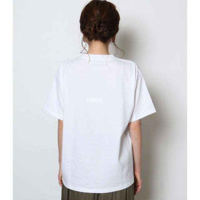 SCOT CLUB(スコットクラブ)のetto(ｴｯﾄ) TEA&SAHARAロゴTシャツ レディースのトップス(Tシャツ(半袖/袖なし))の商品写真