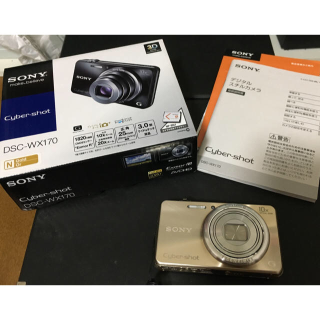 SONY(ソニー)のSony cyber-shot DSC-WX170 スマホ/家電/カメラのカメラ(コンパクトデジタルカメラ)の商品写真