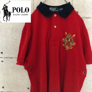 ポロラルフローレン(POLO RALPH LAUREN)の【希少】ポロラルフローレン 刺繍 ポロシャツ(ポロシャツ)