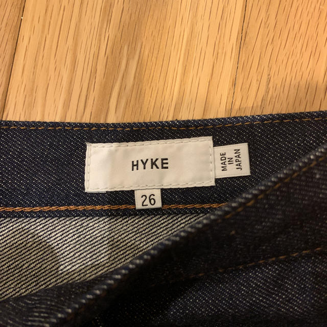 HYKE(ハイク)の新品 HYKE デニム 26 レディースのパンツ(デニム/ジーンズ)の商品写真