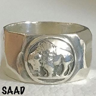  SAAD バッファロー リング シルバー925 (リング(指輪))