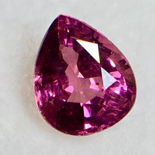 大特価 芳醇な”葡萄色” 0.7ct UP 天然 グレープ ガーネット ルース(リング(指輪))