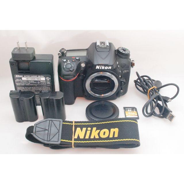 美品 NIKON ニコン D7200 ボディ おまけ付き