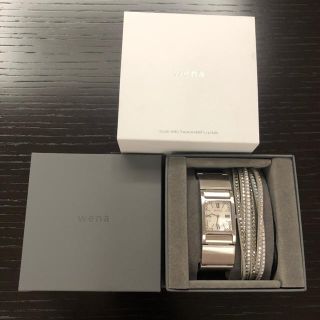 ソニー(SONY)のwena wrist White レディース(腕時計)