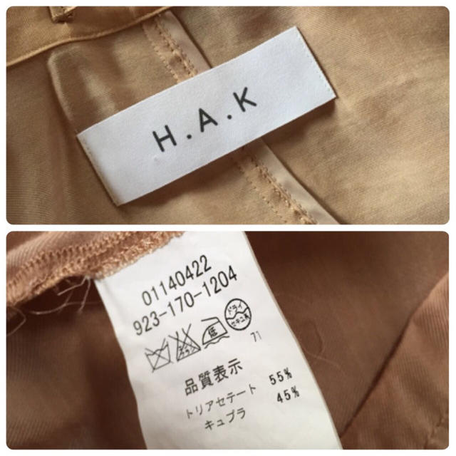 H.A.K(ハク)のゆったりシルエットのシャツジャケット レディースのトップス(シャツ/ブラウス(半袖/袖なし))の商品写真