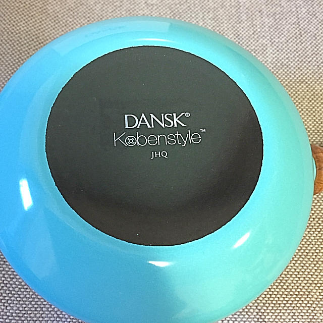 DANSK(ダンスク)の新品未使用 DANSK ダンスク 13㎝片手鍋 ミントグリーン インテリア/住まい/日用品のキッチン/食器(調理道具/製菓道具)の商品写真