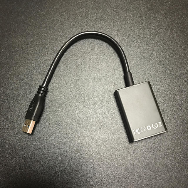 ［美品］RayCue USB 3.0 to HDMI変換コネクター 変換アダプタ スマホ/家電/カメラのPC/タブレット(PC周辺機器)の商品写真