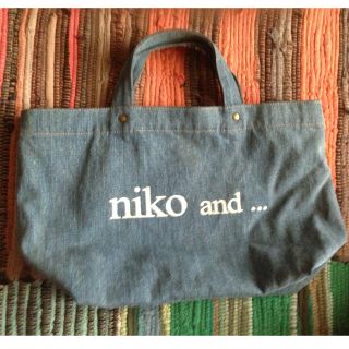 ニコアンド(niko and...)の☆niko and…☆ミニデニムバック(ハンドバッグ)