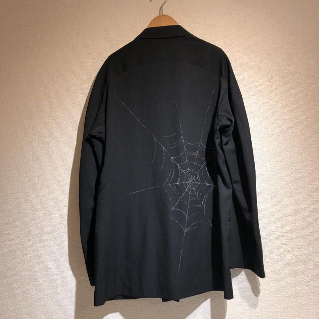 yohjiyamamoto 18aw 蜘蛛の巣セットアップ-