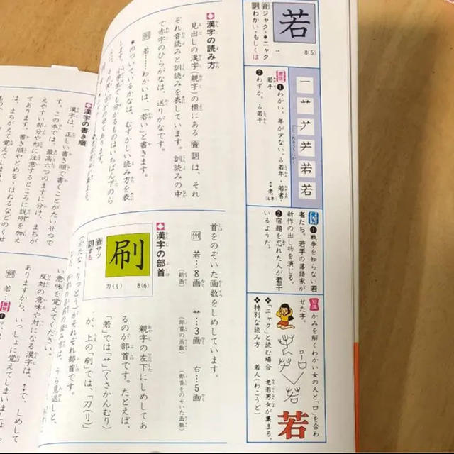 講談社(コウダンシャ)の漢字読み・書き・使い方字典 : 21世紀の新教育漢字1006字 最新オールカラー エンタメ/ホビーの本(語学/参考書)の商品写真