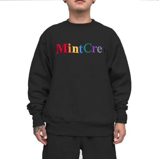 【超希少 ミントクルー M】Mintcrew Rainbow Crewneck