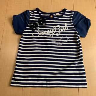 メゾピアノ(mezzo piano)のmezzo piano、ボーダーTシャツ(Tシャツ/カットソー)