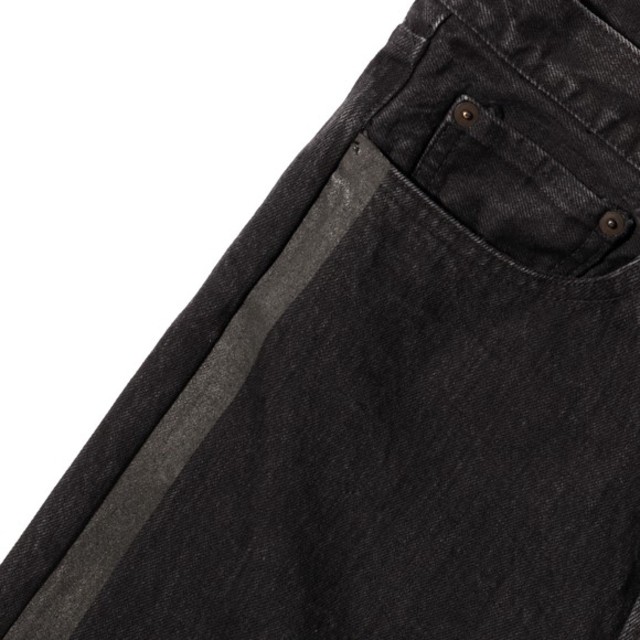 UNUSED(アンユーズド)のUNUSED 19SS サイドラインデニムパンツ　long lengths メンズのパンツ(デニム/ジーンズ)の商品写真