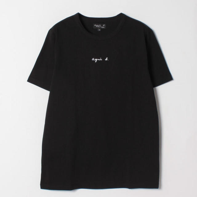 新品タグ付き アニエスベー ちびロゴ Tシャツ 黒 2