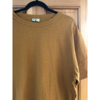 ユニクロ(UNIQLO)のUT Tシャツ ブラウン オーバーサイズ XXL(Tシャツ/カットソー(半袖/袖なし))