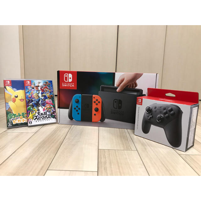 任天堂Switch セット家庭用ゲーム機本体