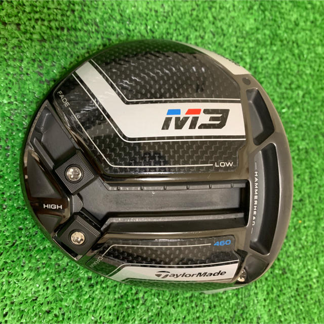 TaylorMade(テーラーメイド)のテーラーメイド M3 ドライバーヘッド 9.5度 カバー&レンチ付き 中古 スポーツ/アウトドアのゴルフ(クラブ)の商品写真