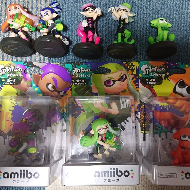 任天堂 - スプラトゥーン amiibo 8体セットの通販 by フレンドリー ...