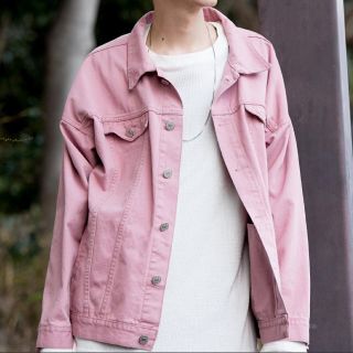 リーバイス ジージャン/デニムジャケット(メンズ)(ピンク/桃色系)の リーバイス ジージャン/デニムジャケット(メンズ)(ピンク/桃色系)の