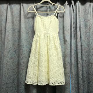 ダズリン(dazzlin)のタグ付新品♡ ダズリン ワンピース イエロー 黄色 夏 (ひざ丈ワンピース)