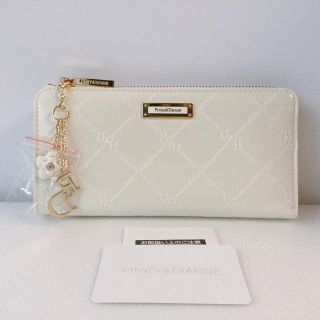 人気絶頂 財布 ピンキーアンドダイアン 長財布 ピンク 展示品 ...