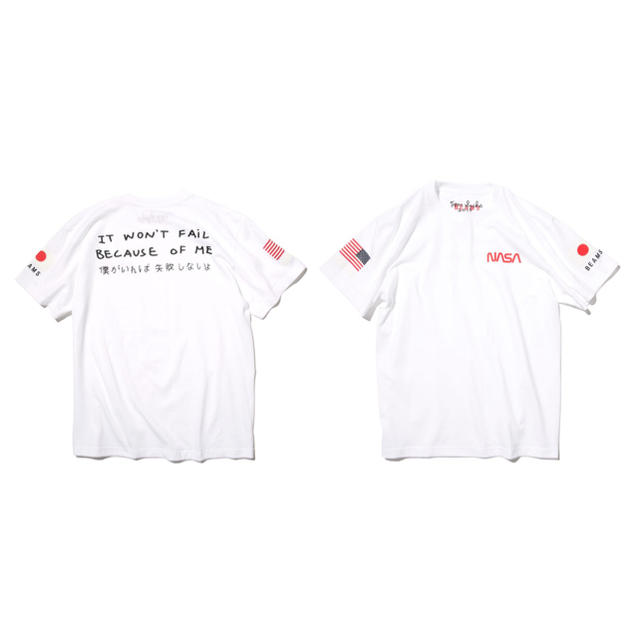 BEAMS(ビームス)のNASA × tom sachs Ｔシャツ サイズM メンズのトップス(Tシャツ/カットソー(半袖/袖なし))の商品写真