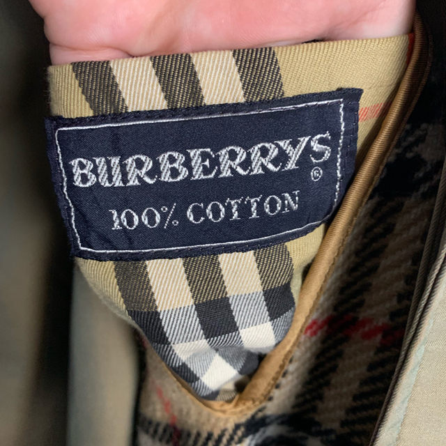 BURBERRY(バーバリー)のBurberry ステンカラーコート 玉虫 メンズのジャケット/アウター(ステンカラーコート)の商品写真