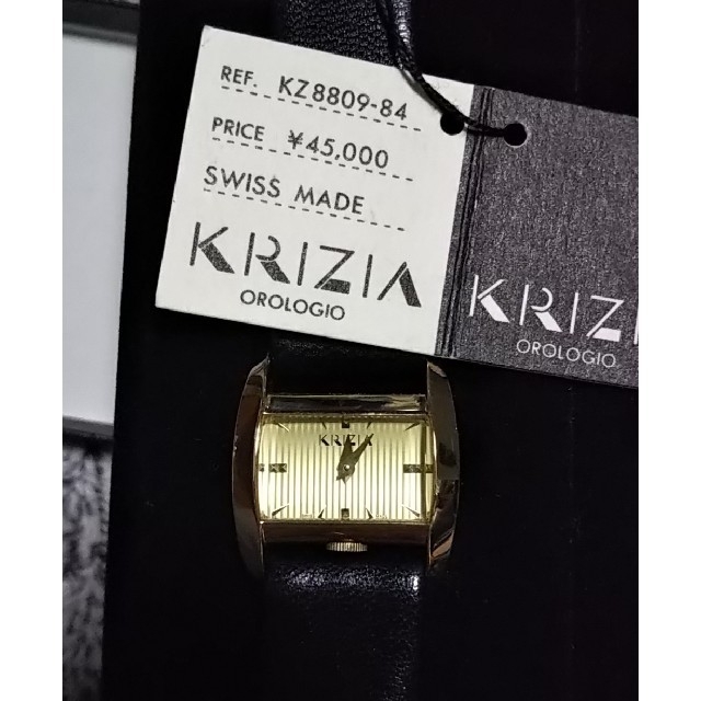 【新品】KRIZIA(クリツィア) OROLOGIO スイス製高級腕時計型番