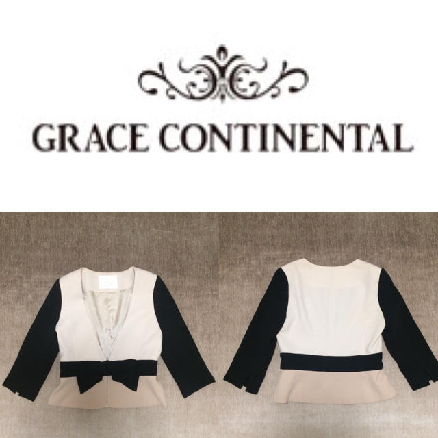 【GRACECONTINENTAL】♡ウエストリボンジャケット+.＊