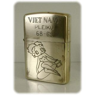 ジッポー(ZIPPO)のベトナムジッポー68-69・Bettyベティー・商品番号G 146(タバコグッズ)