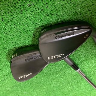 クリーブランドゴルフ(Cleveland Golf)のクリーブランドウェッジ RTX-4 ブラック 2本セット ダンロップ スリクソン(クラブ)