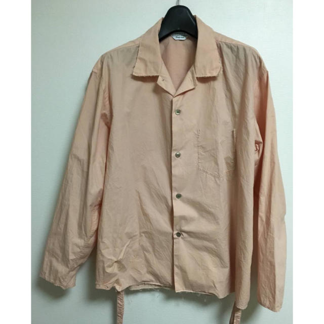 UNUSED(アンユーズド)のUNUSED 2018SS CUT OFF SHIRT シャツ ブルゾン  メンズのトップス(シャツ)の商品写真