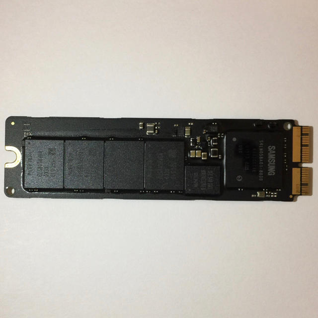 Apple 純正 SSD 256GB 2013-2015 超高速版Late2014容量