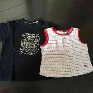 バーバリー(BURBERRY)のバーバリー９０センチ男の子お得セット(Tシャツ/カットソー)