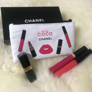 シャネル(CHANEL)のシャネル ハワイ限定 リップ ポーチ コスメ(リップグロス)