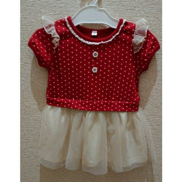 女の子ワンピース キッズ/ベビー/マタニティのキッズ服女の子用(90cm~)(ワンピース)の商品写真