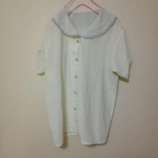 80年代美品◉かわいい襟のブラウス レディースのトップス(シャツ/ブラウス(半袖/袖なし))の商品写真