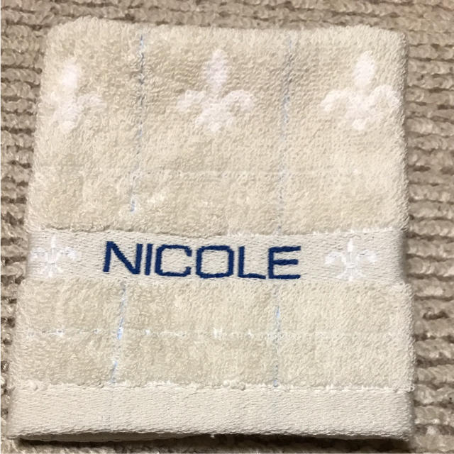 NICOLE(ニコル)の新品 ニコル タオルハンカチ メンズのファッション小物(ハンカチ/ポケットチーフ)の商品写真