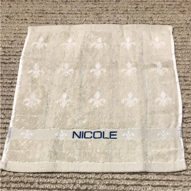 NICOLE(ニコル)の新品 ニコル タオルハンカチ メンズのファッション小物(ハンカチ/ポケットチーフ)の商品写真