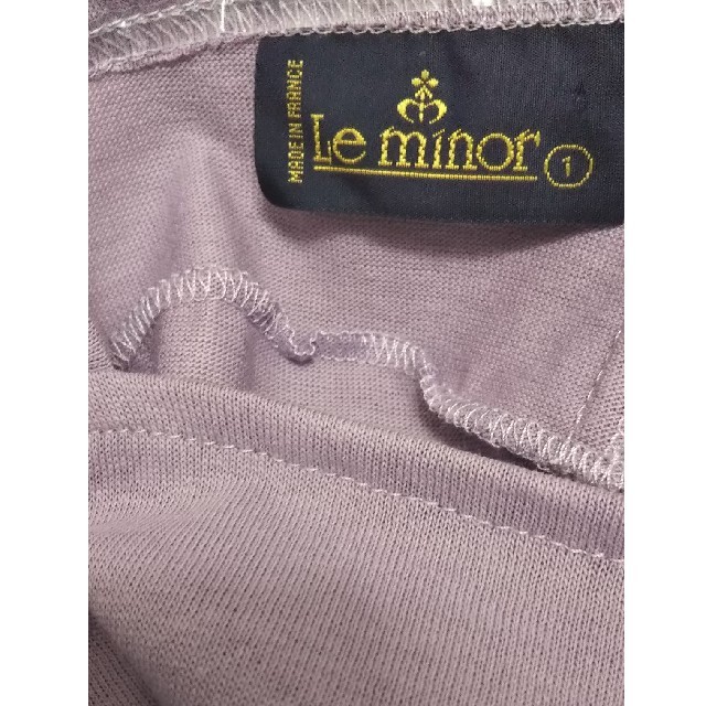 Le Minor(ルミノア)の専用  未使用  ルミノア  スクエアネックカットソー レディースのトップス(カットソー(長袖/七分))の商品写真