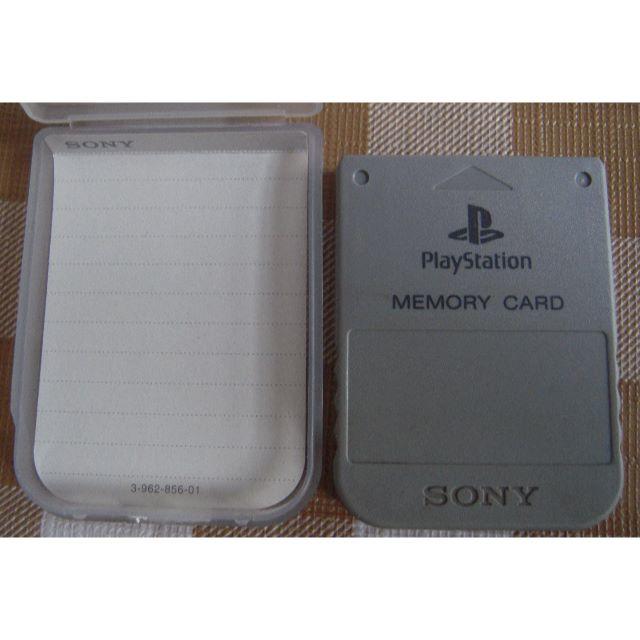 PlayStation(プレイステーション)のPS メモリカード エンタメ/ホビーのゲームソフト/ゲーム機本体(その他)の商品写真