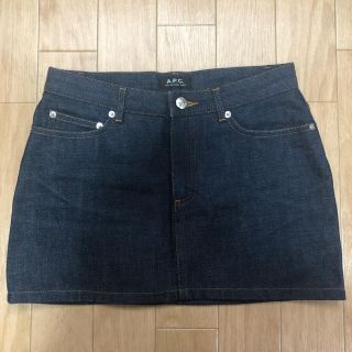 アーペーセー(A.P.C)のapc デニムスカート(ミニスカート)