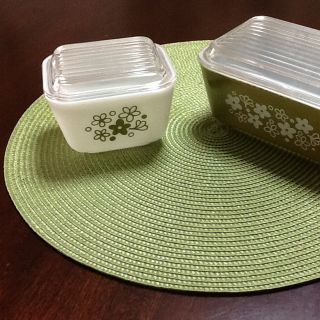 パイレックス(Pyrex)のオールドパイレックス レフ S&Mサイズ2個セット(食器)