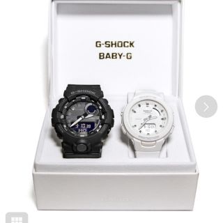 ジーショック(G-SHOCK)のG-SHOCKとBABY-Gペアウォッチ(腕時計)