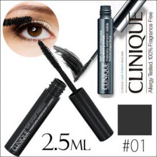 クリニーク(CLINIQUE)のCLINIQUE ラッシュパワーマスカラ ブラックオニキス ミニ 2.5ml(マスカラ)