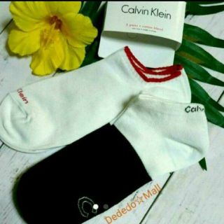 カルバンクライン(Calvin Klein)の新品☆※*カルバンクラインソックス レディース2足セット(ソックス)